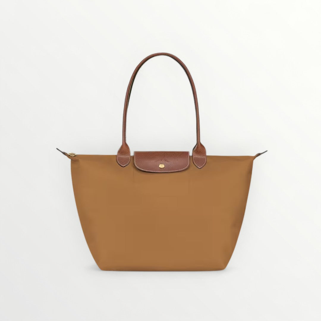 LNGCHMP Le Pliage Tote Bag Light Brown