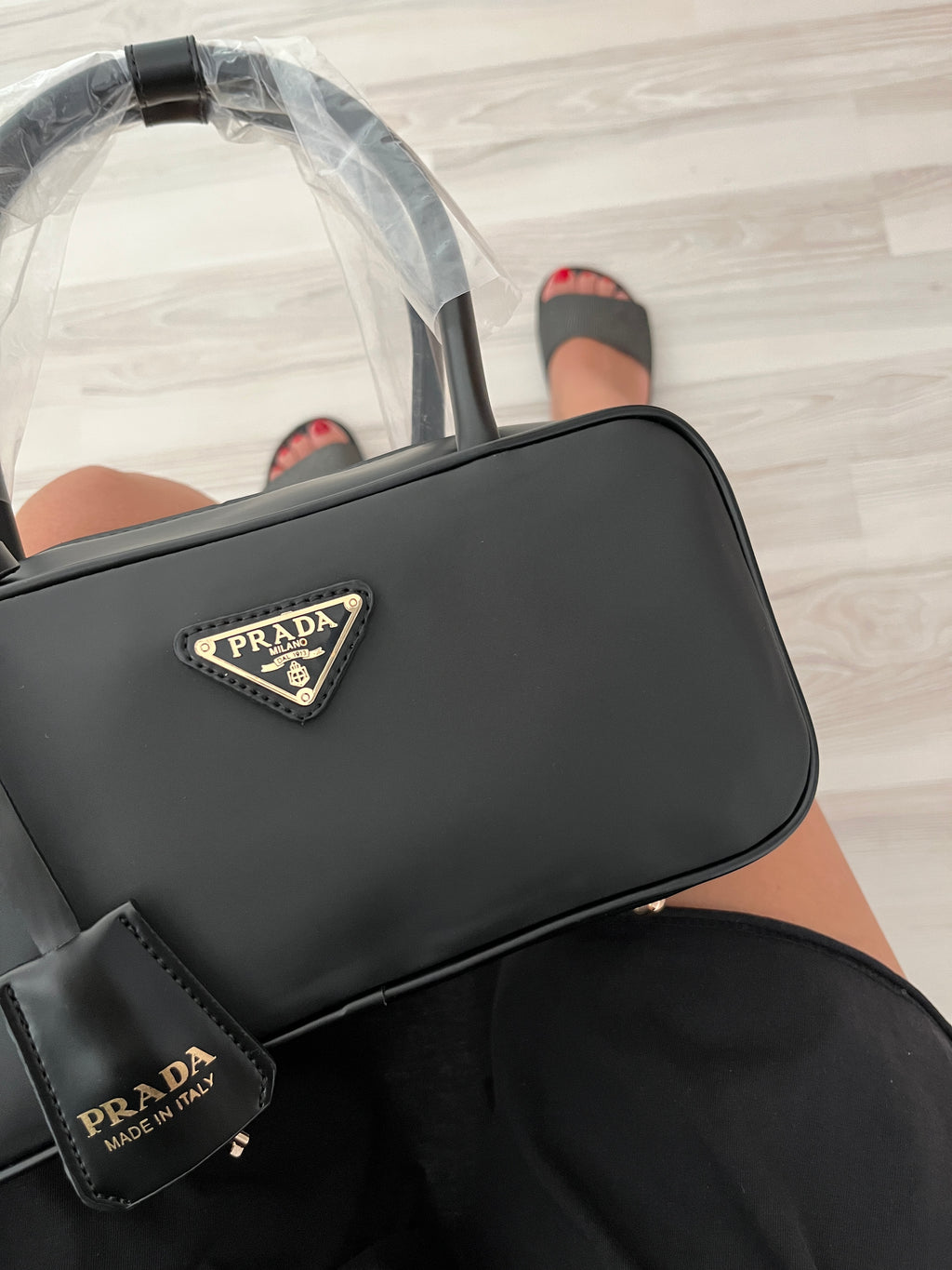 PRD Bag With Padlock Black