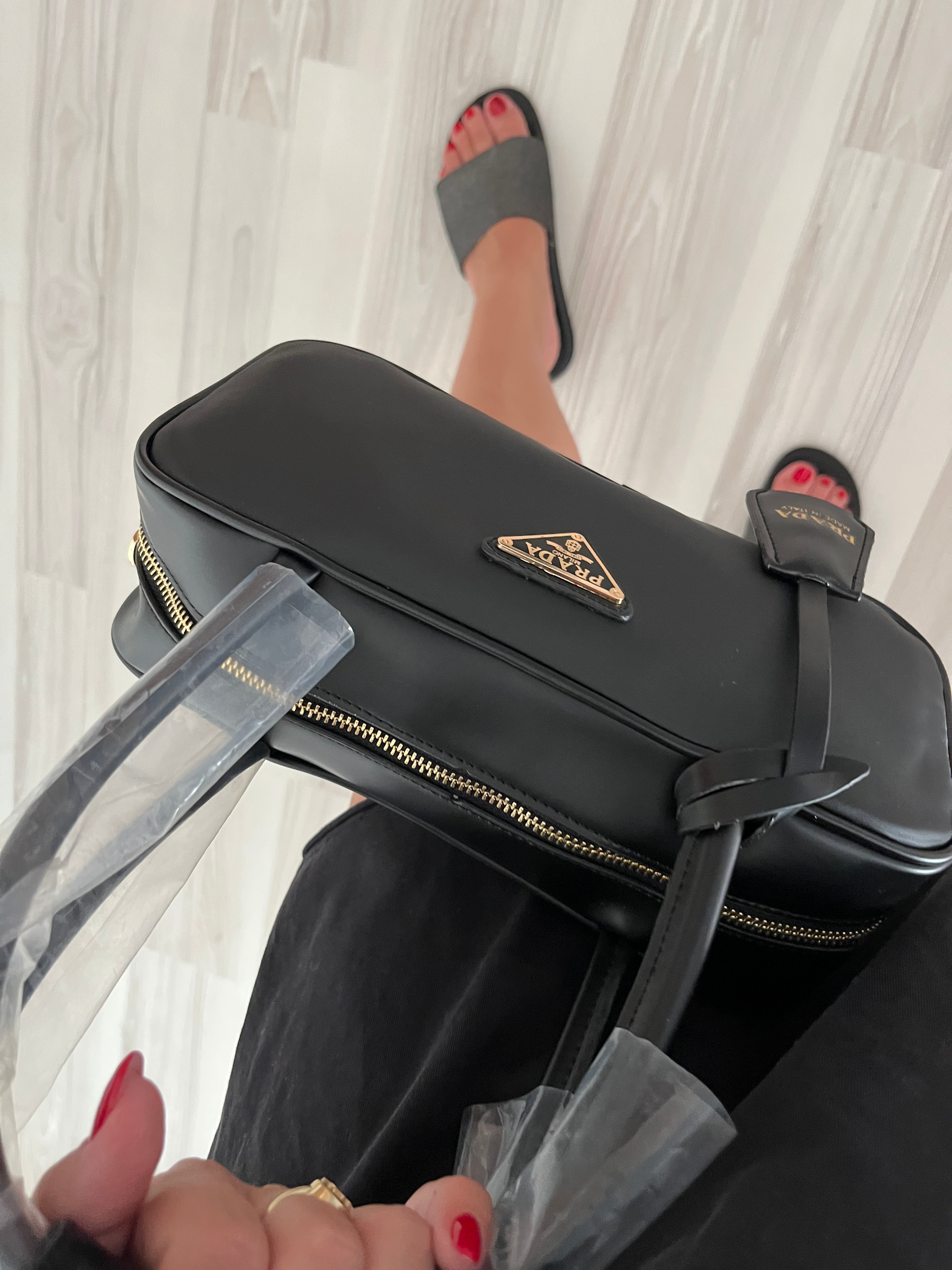 PRD Bag With Padlock Black