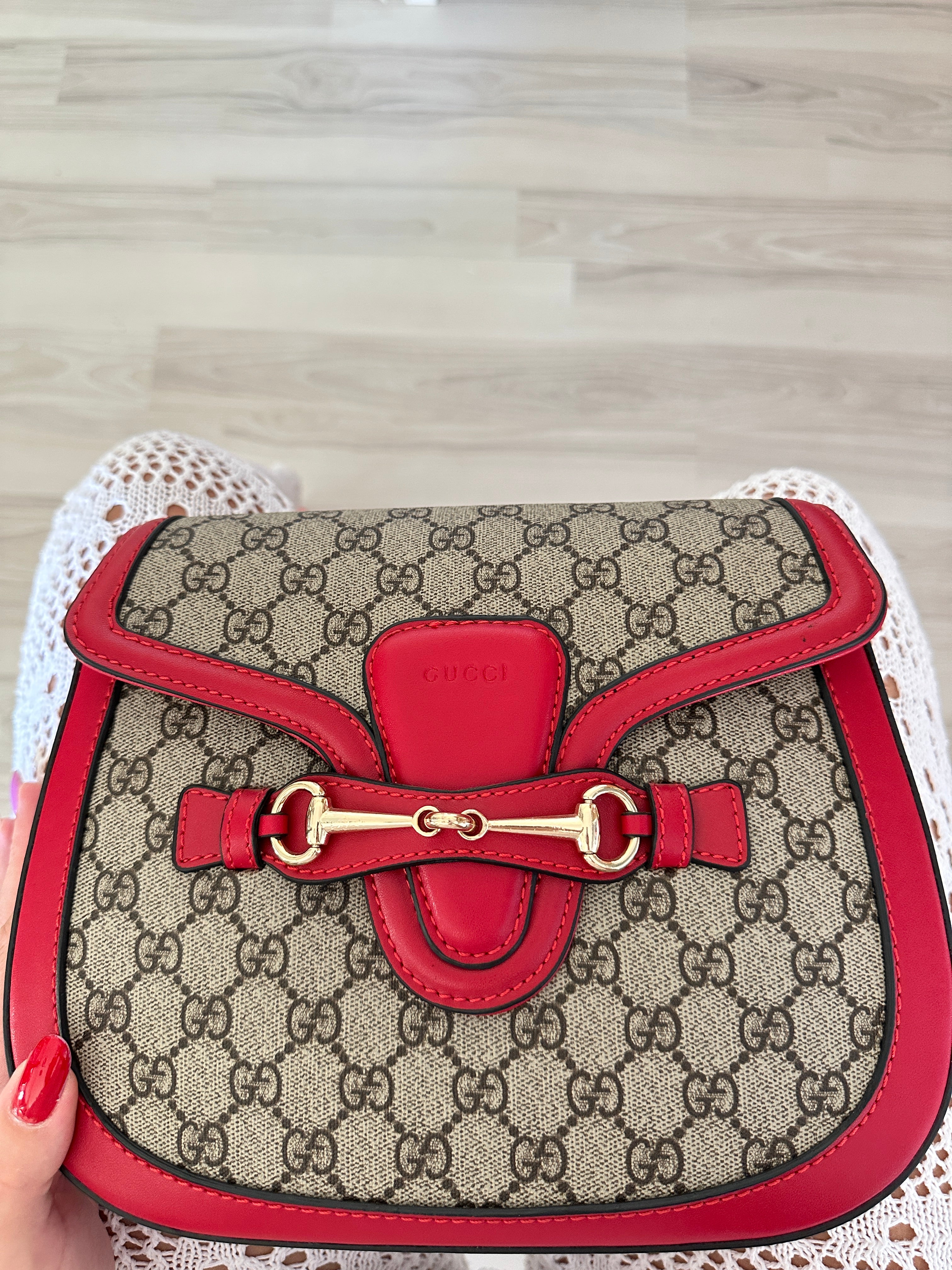 GG Canvas Lady Crossbody Bag