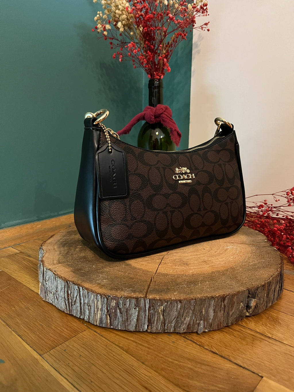 CCH Teri Shoulder Bag Dark Brown