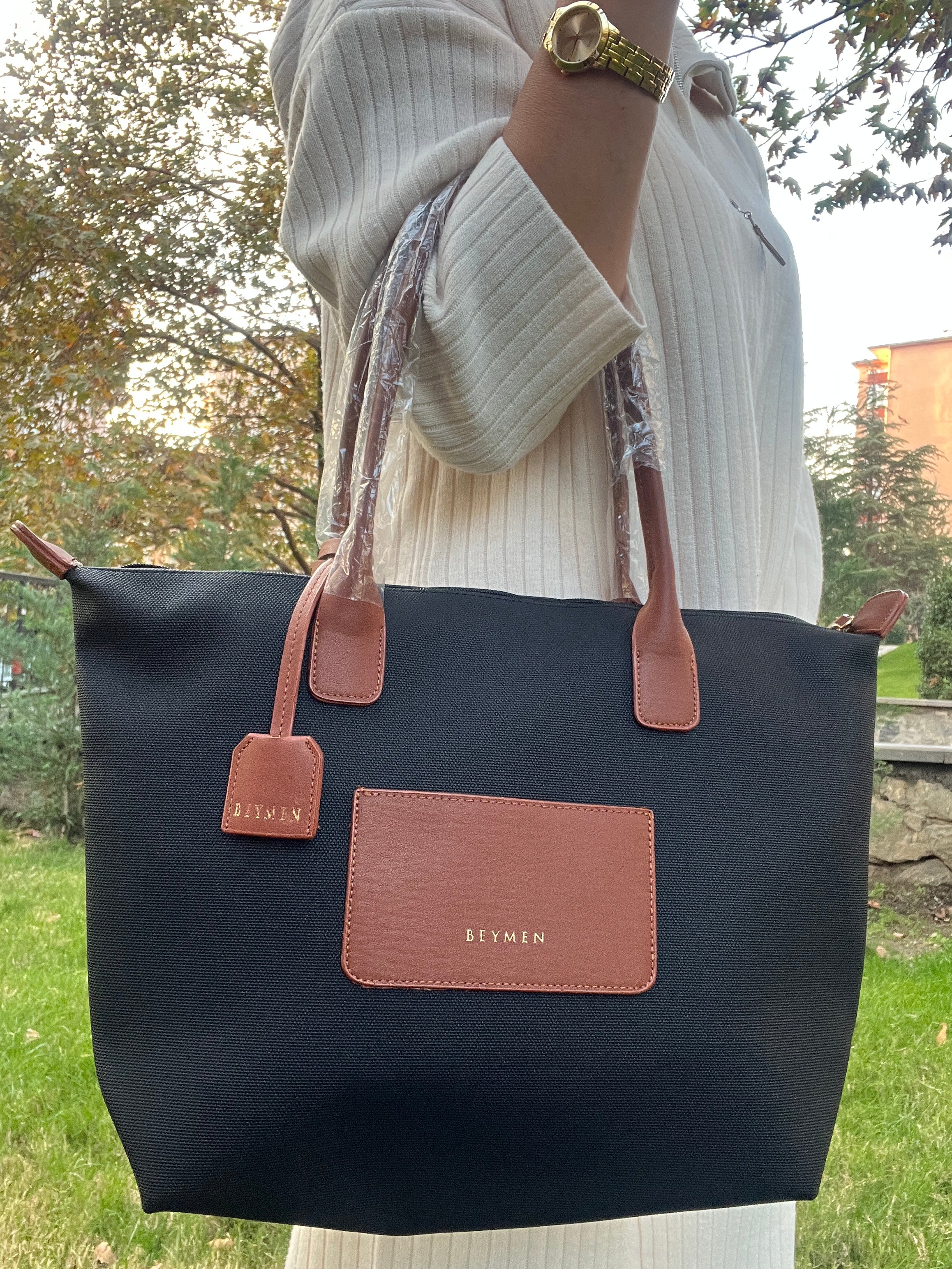 BYMN Ny Luxe Daily Shoulder Bag Black