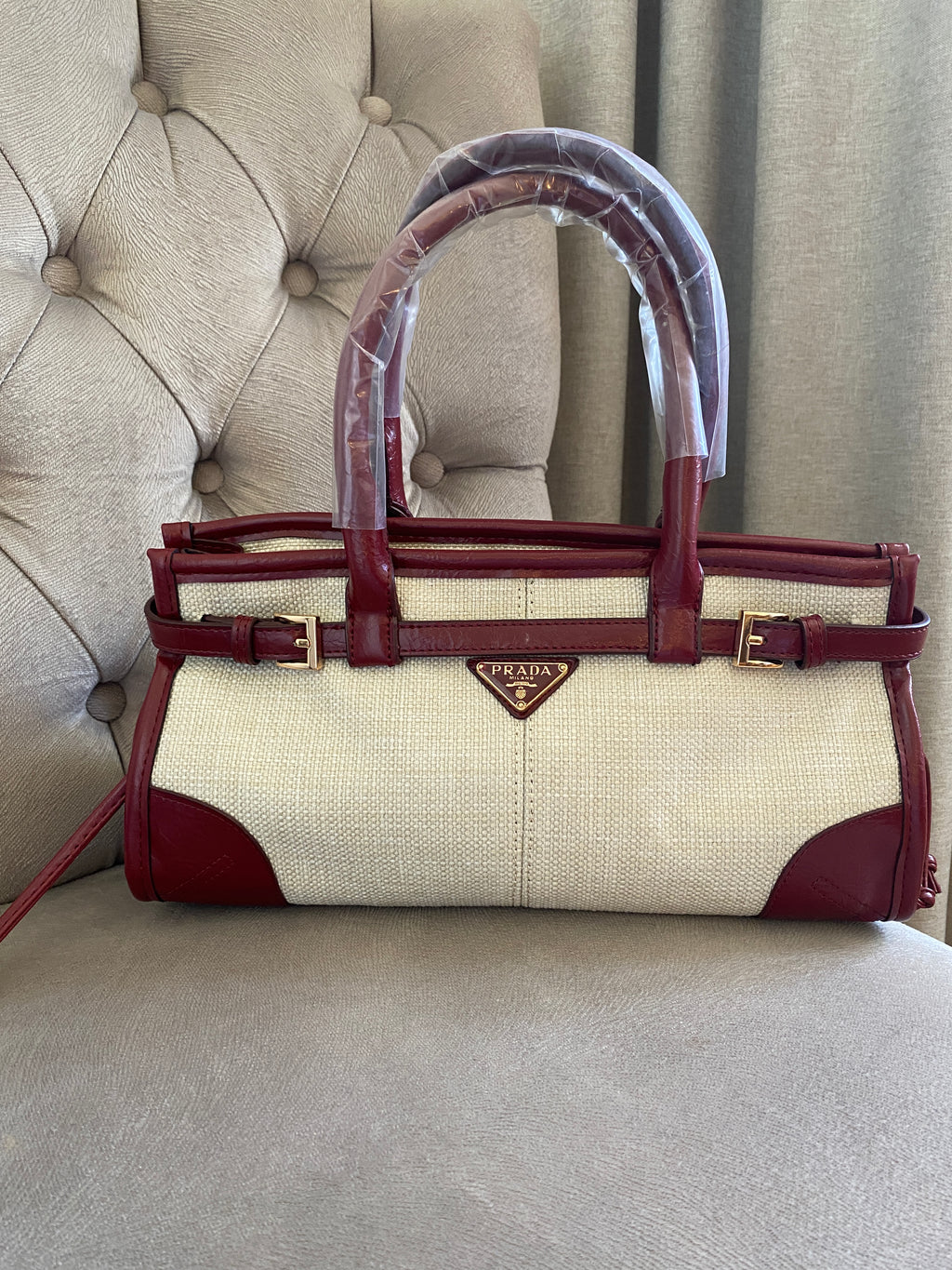 PRD Bonnie Bag Beige-Burgundy