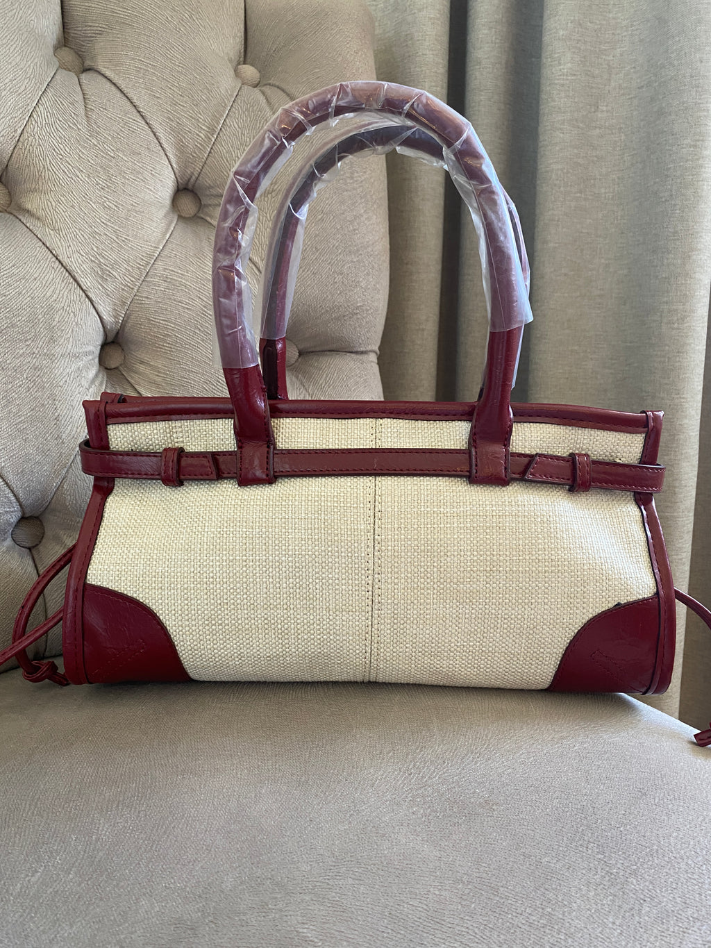 PRD Bonnie Bag Beige-Burgundy
