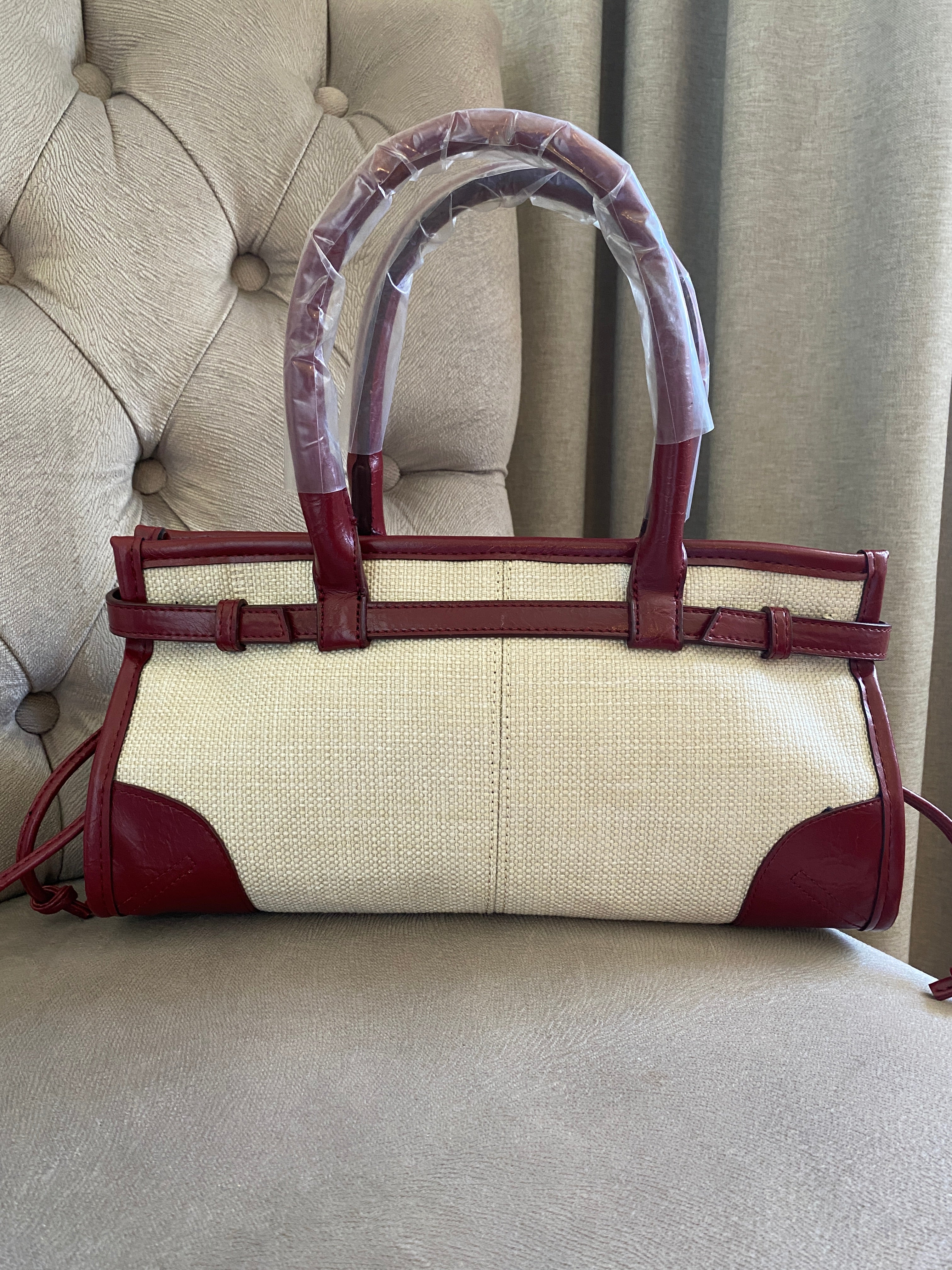 PRD Bonnie Bag Beige-Burgundy