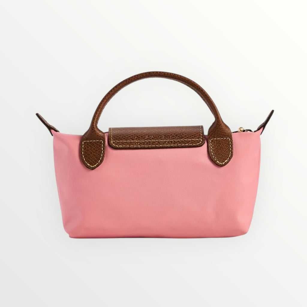 LNGCHMP Le Pliage Pouch With Handle - Pink