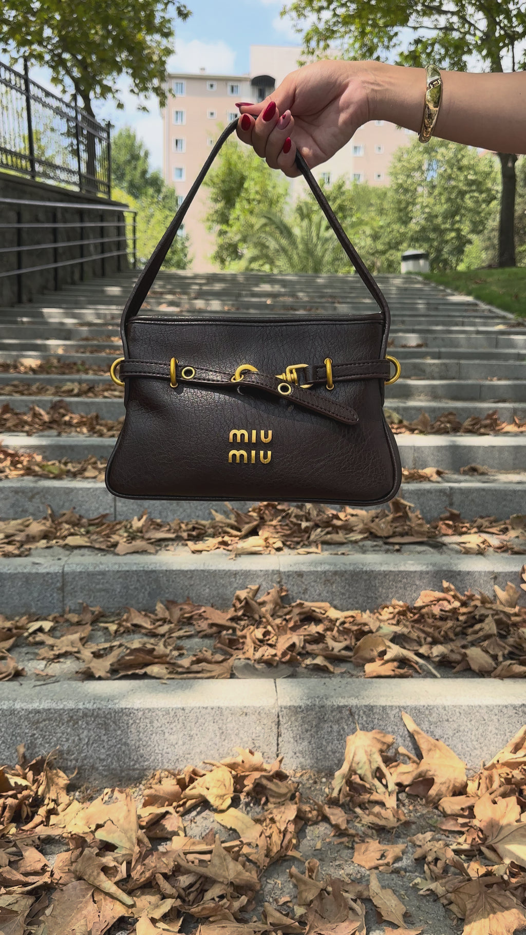 MMIU Vitello Bag brown